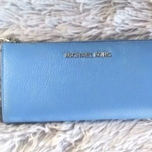 Michael Kors French County Blue Wallet